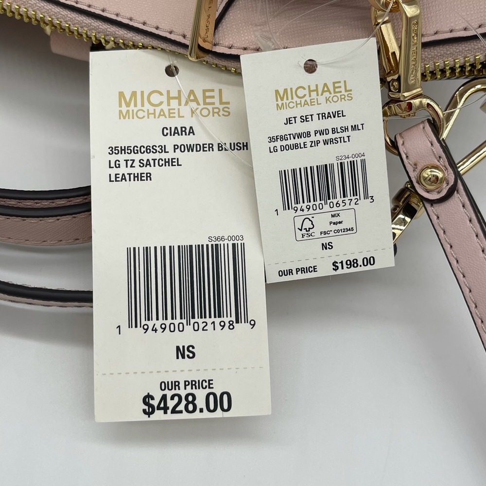 Michael Kors Ciara LG Satchel & Double Zip… - Picture 11 of 15